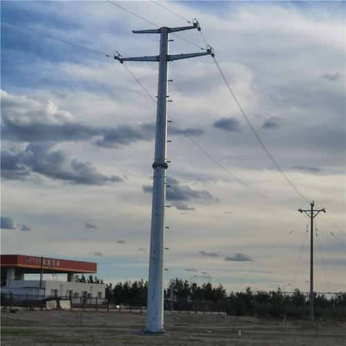 益明厂家供应35kv系列双回路电力钢管塔12m电力钢管塔